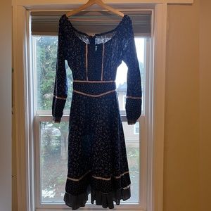 Gunne Sax prairie dress